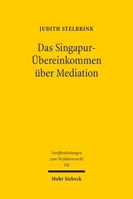 Abbildung von Stelbrink | Das Singapur-Übereinkommen über Mediation | 1. Auflage | 2023 | 192 | beck-shop.de