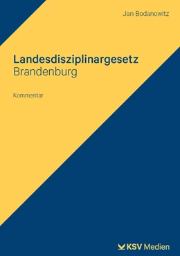 Abbildung von Bodanowitz | Landesdisziplinargesetz Brandenburg | 1. Auflage | 2024 | beck-shop.de