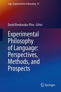 Abbildung von Bordonaba-Plou | Experimental Philosophy of Language: Perspectives, Methods, and Prospects | 1. Auflage | 2023 | beck-shop.de