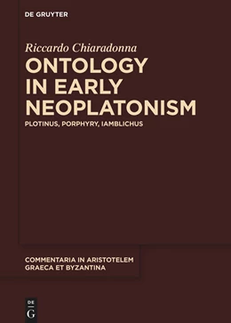 Abbildung von Chiaradonna | Ontology in Early Neoplatonism | 1. Auflage | 2023 | 9 | beck-shop.de