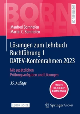 Abbildung von Bornhofen | Lösungen zum Lehrbuch Buchführung 1 DATEV-Kontenrahmen 2023 | 35. Auflage | 2023 | beck-shop.de