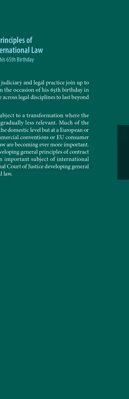 Abbildung von Heidemann | The Transformation of Private Law – Principles of Contract and Tort as European and International Law | 1. Auflage | 2024 | 2 | beck-shop.de