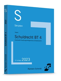 Abbildung von Haack | Skript Schuldrecht BT 4 | 23. Auflage | 2023 | beck-shop.de