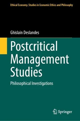 Abbildung von Deslandes | Postcritical Management Studies | 1. Auflage | 2023 | beck-shop.de
