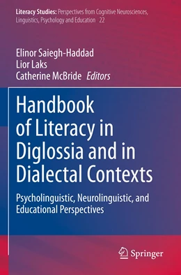 Abbildung von Saiegh-Haddad / Laks | Handbook of Literacy in Diglossia and in Dialectal Contexts | 1. Auflage | 2023 | 22 | beck-shop.de