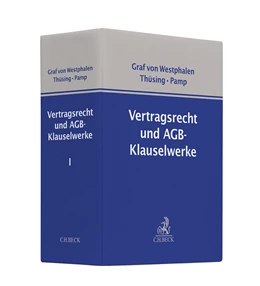 Abbildung von v. Westphalen / Thüsing | Vertragsrecht und AGB-Klauselwerke Hauptordner I 80 mm • 1 Ersatzordner (leer) | 1. Auflage | | beck-shop.de
