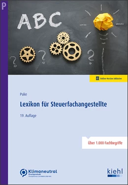Abbildung von Puke | Lexikon für Steuerfachangestellte | 19. Auflage | 2023 | beck-shop.de