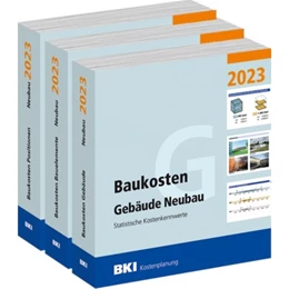 Abbildung von BKI Baukosten Gebäude + Positionen + Bauelemente Neubau 2023 - Kombi Teil 1-3 | 1. Auflage | 2023 | beck-shop.de