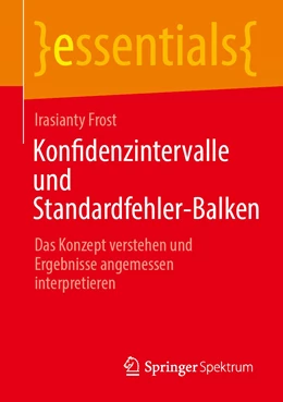 Abbildung von Frost | Konfidenzintervalle und Standardfehler-Balken | 1. Auflage | 2023 | beck-shop.de