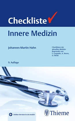 Abbildung von Hahn | Checkliste Innere Medizin | 9. Auflage | 2023 | beck-shop.de