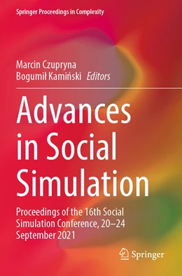 Abbildung von Czupryna / Kaminski | Advances in Social Simulation | 1. Auflage | 2023 | beck-shop.de