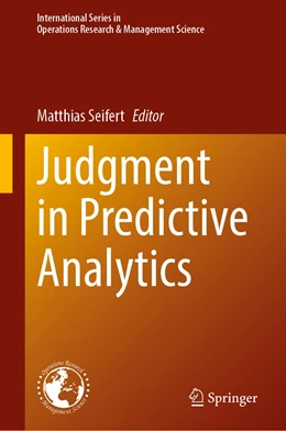 Abbildung von Seifert | Judgment in Predictive Analytics | 1. Auflage | 2023 | 343 | beck-shop.de