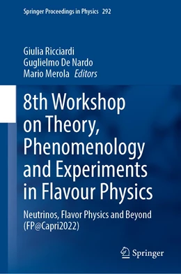 Abbildung von Ricciardi / De Nardo | 8th Workshop on Theory, Phenomenology and Experiments in Flavour Physics | 1. Auflage | 2023 | 292 | beck-shop.de