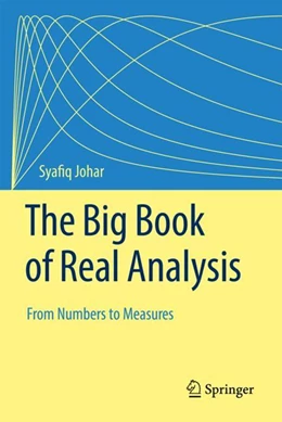 Abbildung von Johar | The Big Book of Real Analysis | 1. Auflage | 2024 | beck-shop.de