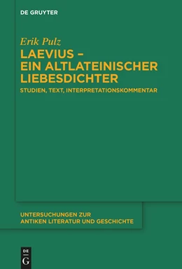 Abbildung von Pulz | Laevius - ein altlateinischer Liebesdichter | 1. Auflage | 2023 | beck-shop.de
