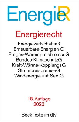 Abbildung von Energierecht: EnergieR | 18. Auflage | 2023 | 5753 | beck-shop.de