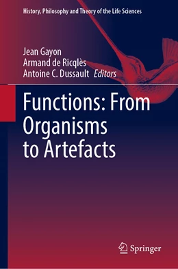 Abbildung von Gayon / de Ricqlès | Functions: From Organisms to Artefacts	 | 1. Auflage | 2023 | 32 | beck-shop.de