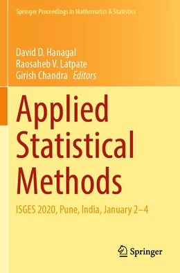 Abbildung von Hanagal / Latpate | Applied Statistical Methods | 1. Auflage | 2023 | 380 | beck-shop.de