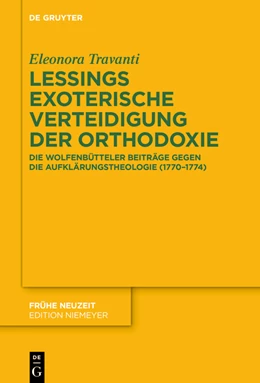 Abbildung von Travanti | Lessings exoterische Verteidigung der Orthodoxie | 1. Auflage | 2023 | beck-shop.de