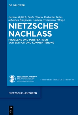 Abbildung von Beßlich / D´Iorio | Nietzsches Nachlass | 1. Auflage | 2023 | beck-shop.de