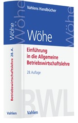 Abbildung von Wöhe | Einführung in die Allgemeine Betriebswirtschaftslehre | 28. Auflage | 2023 | beck-shop.de