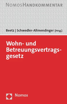 Abbildung von Beetz / Schwedler-Allmendinger (Hrsg.) | Wohn- und Betreuungsvertragsgesetz | 1. Auflage | 2024 | beck-shop.de