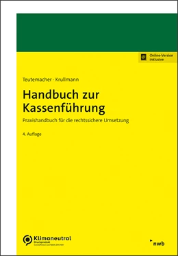 Abbildung von Teutemacher / Krullmann | Handbuch zur Kassenführung | 4. Auflage | 2023 | beck-shop.de
