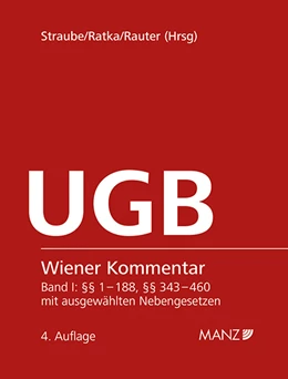 Abbildung von Straube / Ratka | Wiener Kommentar zum UGB 4. Auflage | 1. Auflage | 2023 | beck-shop.de