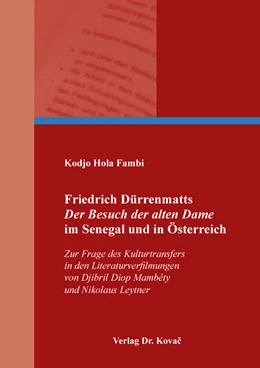 Abbildung von Fambi | Friedrich Dürrenmatts Der Besuch der alten Dame im Senegal und in Österreich | 1. Auflage | 2023 | 129 | beck-shop.de