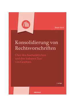 Abbildung von Souhrada / Jahnel | Konsolidierung von Rechtsvorschriften | 2. Auflage | 2023 | beck-shop.de