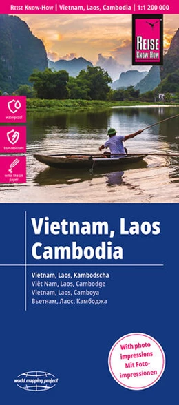 Abbildung von Reise Know-How Verlag Peter Rump GmbH | Reise Know-How Landkarte Vietnam, Laos, Kambodscha (1:1.200.000) | 7. Auflage | 2023 | beck-shop.de