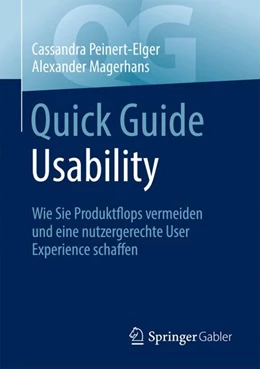 Abbildung von Magerhans / Peinert-Elger | Quick Guide Usability | 1. Auflage | 2023 | beck-shop.de