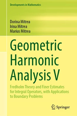 Abbildung von Mitrea | Geometric Harmonic Analysis V | 1. Auflage | 2023 | 76 | beck-shop.de