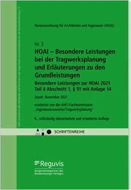 Abbildung von HOAI – Besondere Leistungen bei der Tragwerksplanung und Erläuterungen zu den Grundleistungen Onlineversion | 6. Auflage | 2022 | 3 | beck-shop.de
