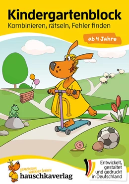 Abbildung von Maier | Kindergartenblock ab 4 Jahre - Kombinieren, rätseln, Fehler finden | 1. Auflage | 2023 | beck-shop.de
