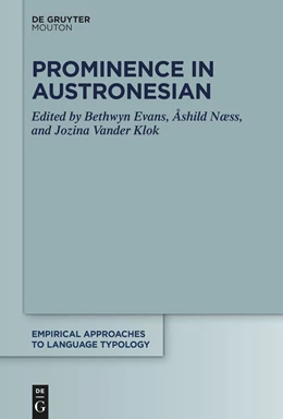 Abbildung von Evans / Næss | Prominence in Austronesian | 1. Auflage | 2024 | 66 | beck-shop.de