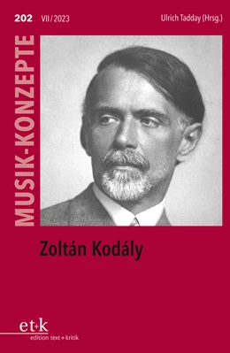 Abbildung von Zoltán Kodály | 1. Auflage | 2023 | 202 | beck-shop.de
