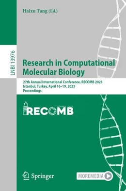 Abbildung von Tang | Research in Computational Molecular Biology | 1. Auflage | 2023 | beck-shop.de