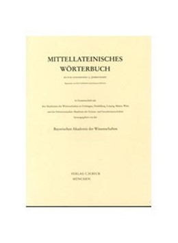 Cover:, Mittellateinisches Wörterbuch  54. Lieferung (scissura - semifer)