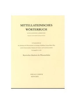 Abbildung von Mittellateinisches Wörterbuch 54. Lieferung (scissura - semifer) | 1. Auflage | 2024 | beck-shop.de