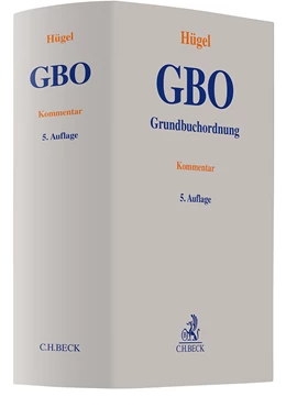 Abbildung von Hügel | Grundbuchordnung: GBO | 5. Auflage | 2024 | beck-shop.de
