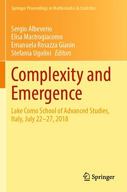 Abbildung von Albeverio / Mastrogiacomo | Complexity and Emergence | 1. Auflage | 2023 | 383 | beck-shop.de