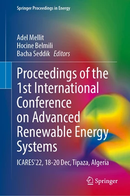 Abbildung von Mellit / Belmili | Proceedings of the 1st International Conference on Advanced Renewable Energy Systems | 1. Auflage | 2024 | beck-shop.de