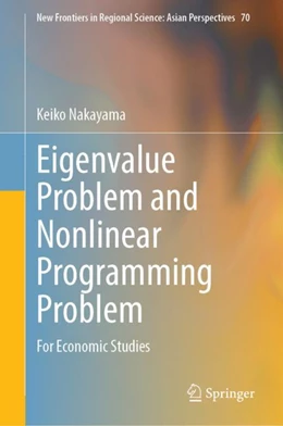 Abbildung von Nakayama | Eigenvalue Problem and Nonlinear Programming Problem | 1. Auflage | 2024 | 70 | beck-shop.de