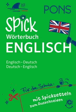 Abbildung von PONS Spick-Wörterbuch Englisch für die Schule | 1. Auflage | 2023 | beck-shop.de