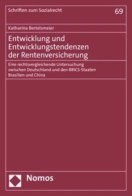 Abbildung von Bertelsmeier | Entwicklung und Entwicklungstendenzen der Rentenversicherung | 1. Auflage | 2023 | beck-shop.de