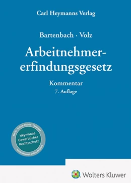 Abbildung von Bartenbach / Volz | Arbeitnehmererfindungsgesetz | 7. Auflage | 2024 | beck-shop.de