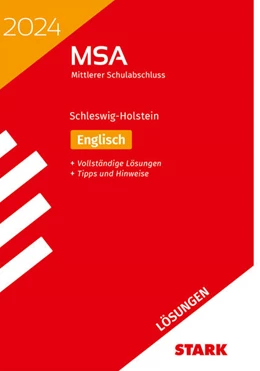Abbildung von STARK Lösungen zu Original-Prüfungen und Training MSA 2024 - Englisch - Schleswig-Holstein | 11. Auflage | 2023 | beck-shop.de