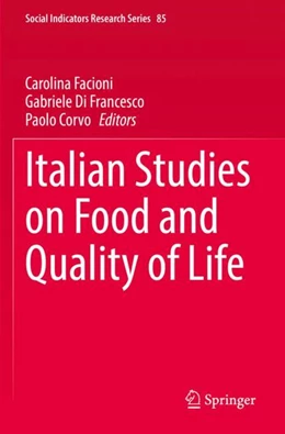 Abbildung von Facioni / Di Francesco | Italian Studies on Food and Quality of Life | 1. Auflage | 2023 | 85 | beck-shop.de