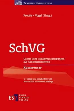 Abbildung von Preuße / Vogel (Hrsg.) | SchVG | 2. Auflage | 2023 | beck-shop.de